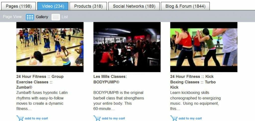 24 Hour Fitness tabs