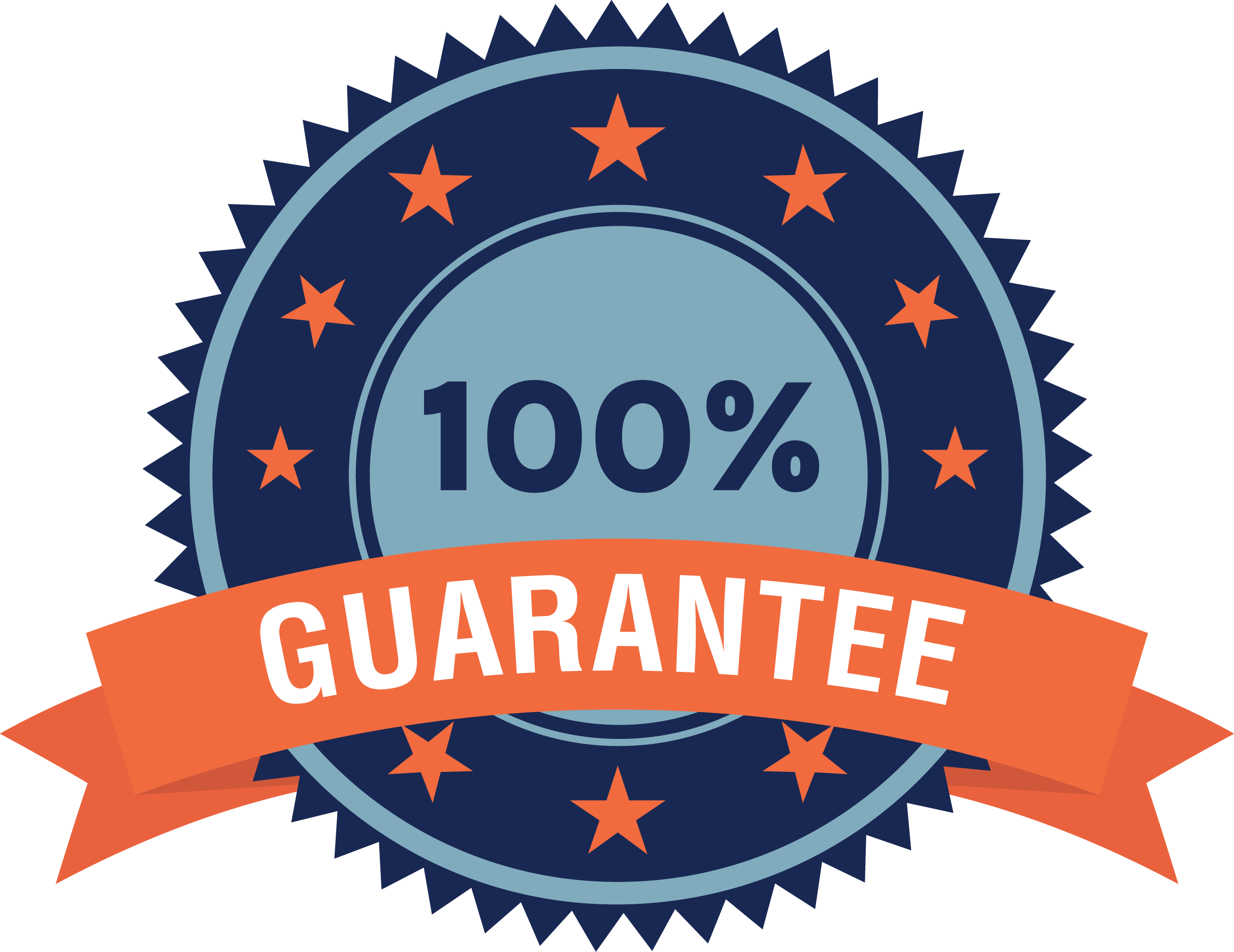 duct tape 100 guarantee badge